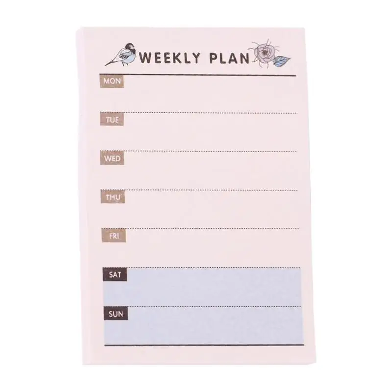 1pc Dairy Weekly Monthly Plan Notebook Notepad Time Schedule Agenda Checklist Memos Planner Journal Kids School Office Supplies
1pc Dairy Weekly Monthly Plan Notebook Notepad Time Schedule Agenda Checklist Memos Planner Journal Kids School Office Supplies