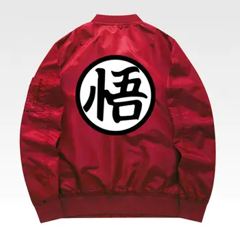 Autumn Dragon Ball Goku Thin Bomber Jackets Winter thicken Goku Zipper baseball Jacket Casual Flight warm Windbreaker coat
Autumn Dragon Ball Goku Thin Bomber Jackets Winter thicken Goku Zipper baseball Jacket Casual Flight warm Windbreaker coat