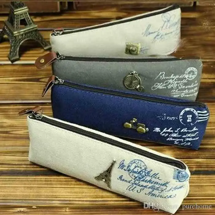 Metal Accessories Canvas Pencil Bag Color Pencil Case Stationery School Tools Small Storage Package Gift for Student 5 Colors
Metal Accessories Canvas Pencil Bag Color Pencil Case Stationery School Tools Small Storage Package Gift for Student 5 Colors