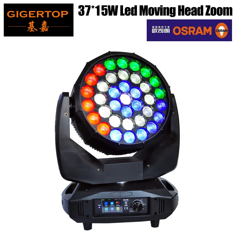 TIPTOP Stage Light 37x15W Osram Led Zoom Moving Head Light RDM Function Support RGBW 4IN1 Color 4-60 Degree Zoom TP-L3715
TIPTOP Stage Light 37x15W Osram Led Zoom Moving Head Light RDM Function Support RGBW 4IN1 Color 4-60 Degree Zoom TP-L3715