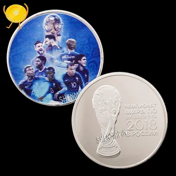 2018 world Cup Champion French Football Team Commemorative Coin 21st Russian World Cup Hercules Cup Coins Collectibles Honor
2018 world Cup Champion French Football Team Commemorative Coin 21st Russian World Cup Hercules Cup Coins Collectibles Honor