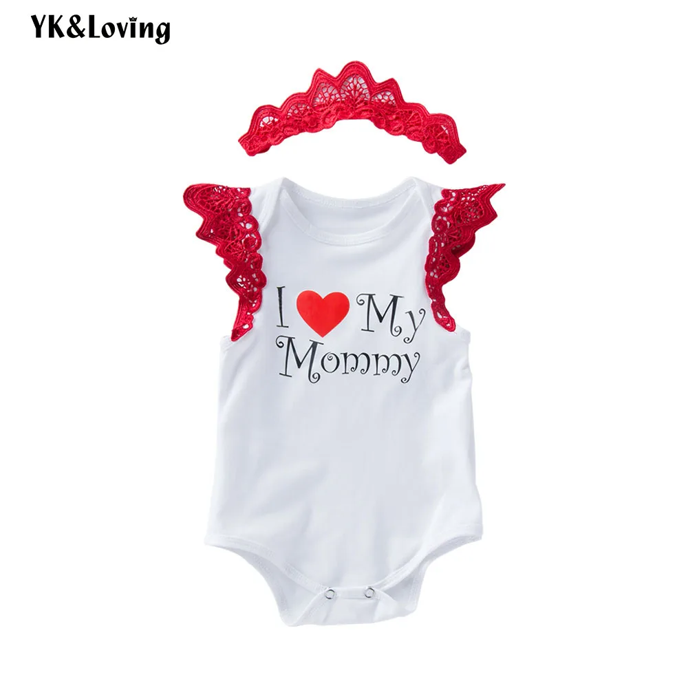 YK&Loving Baby Rompers Clothes Sets 3PCS Mother's Day Style Cotton Summer Sunsuit Outfits Baby Girl Boy Clothing With Shoes Red
YK&Loving Baby Rompers Clothes Sets 3PCS Mother's Day Style Cotton Summer Sunsuit Outfits Baby Girl Boy Clothing With Shoes Red