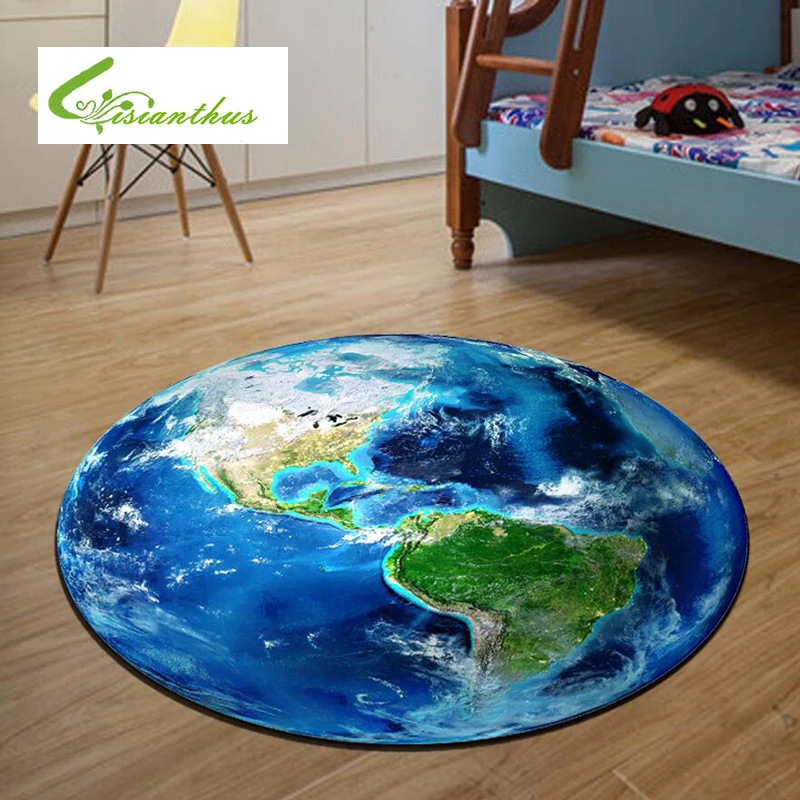 3D Earth Round Rugs Slip-Resistant Carpet Living Room Kids Room Doormat Carpets Door Floor Mat for Bedroom Tapetes Free Shipping
3D Earth Round Rugs Slip-Resistant Carpet Living Room Kids Room Doormat Carpets Door Floor Mat for Bedroom Tapetes Free Shipping