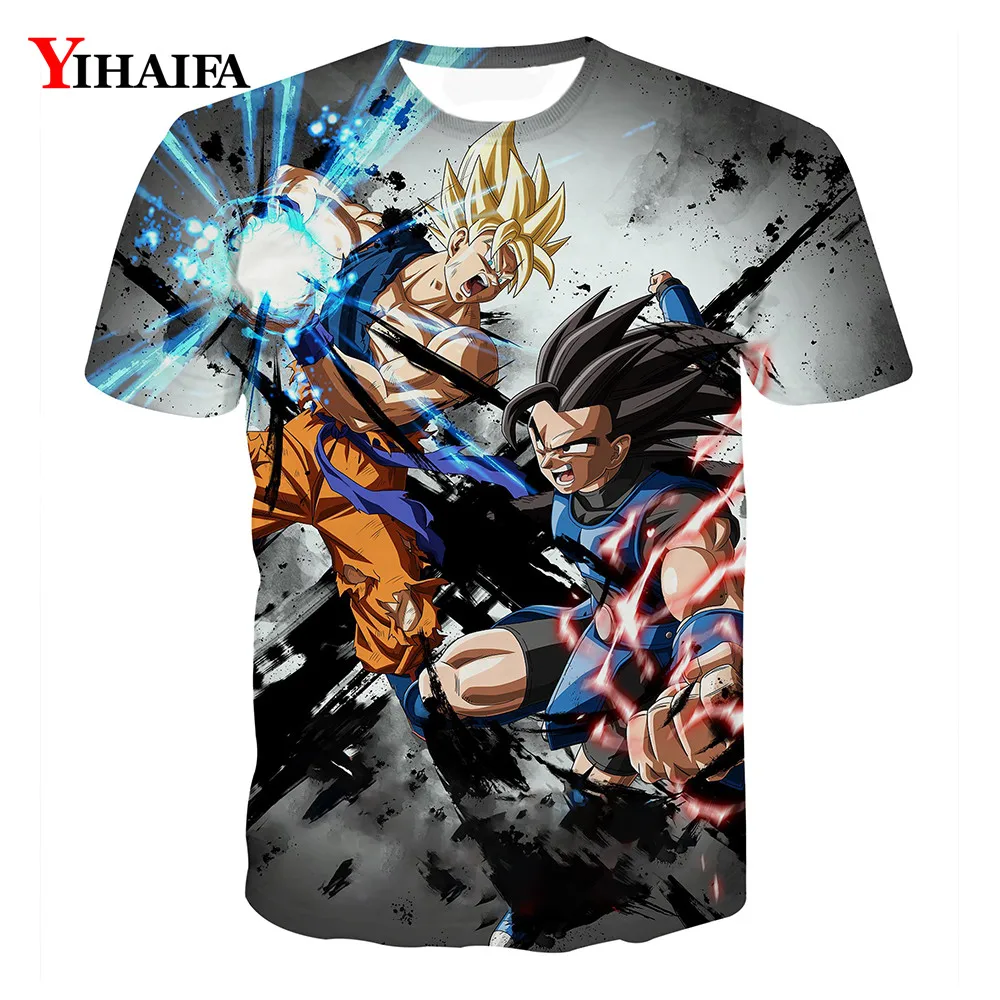 New Men personality Anime Dragon Ball Z 3D Print T-shirt cool Fashion comfortable short-sleeved creative Tee shirt Tops
New Men personality Anime Dragon Ball Z 3D Print T-shirt cool Fashion comfortable short-sleeved creative Tee shirt Tops