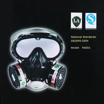 Dust Gas Defense Spray Fire Escape Anti-Splash AntiPaint Protection Safety Oxygen Breathing Half Face Protection Mask Respirator 
Dust Gas Defense Spray Fire Escape Anti-Splash AntiPaint Protection Safety Oxygen Breathing Half Face Protection Mask Respirator