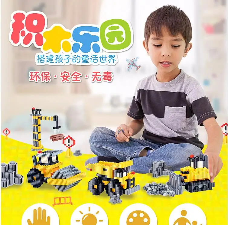 100pcs Blocks Small particles Bricks Set Creator DIY Creative Toys Educational Bulk Bricks Compatible Designer
100pcs Blocks Small particles Bricks Set Creator DIY Creative Toys Educational Bulk Bricks Compatible Designer
