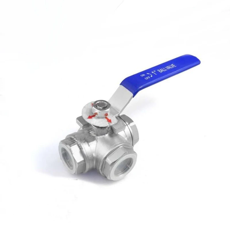 1/4" 3/8" 1/2" 3/4" 1" Female Thread Three 3 Way Ball Valve DN8 DN15 DN20 DN25 Stainless Steel 304 Valve Handle Valves L T Port
1/4" 3/8" 1/2" 3/4" 1" Female Thread Three 3 Way Ball Valve DN8 DN15 DN20 DN25 Stainless Steel 304 Valve Handle Valves L T Port