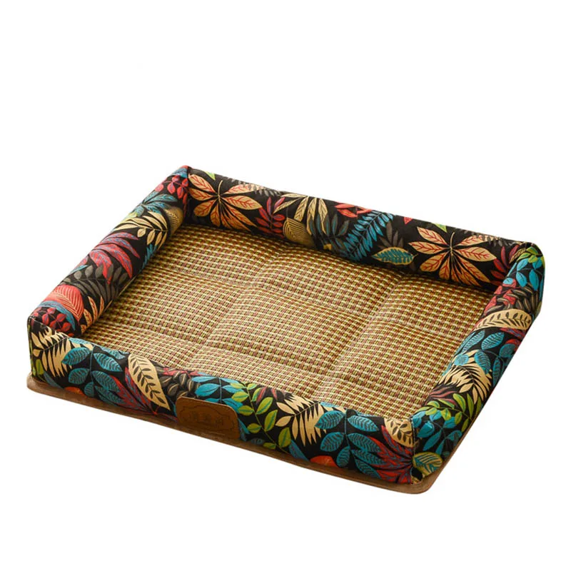 Square simple summer rattan kennel summer mat pet nest four seasons universal creative pet rest supplies
Square simple summer rattan kennel summer mat pet nest four seasons universal creative pet rest supplies
