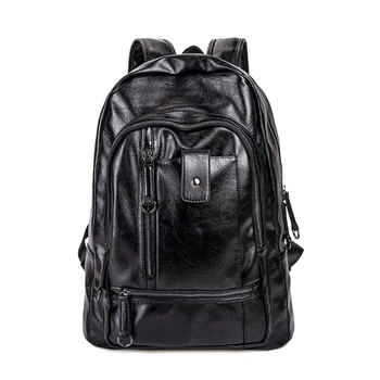 Men's High Quality Fashion Backpack Large Capacity Laptop Bag Practical Pu Leather Bag Vintage Travel Bags Casual Student Bags
Men's High Quality Fashion Backpack Large Capacity Laptop Bag Practical Pu Leather Bag Vintage Travel Bags Casual Student Bags