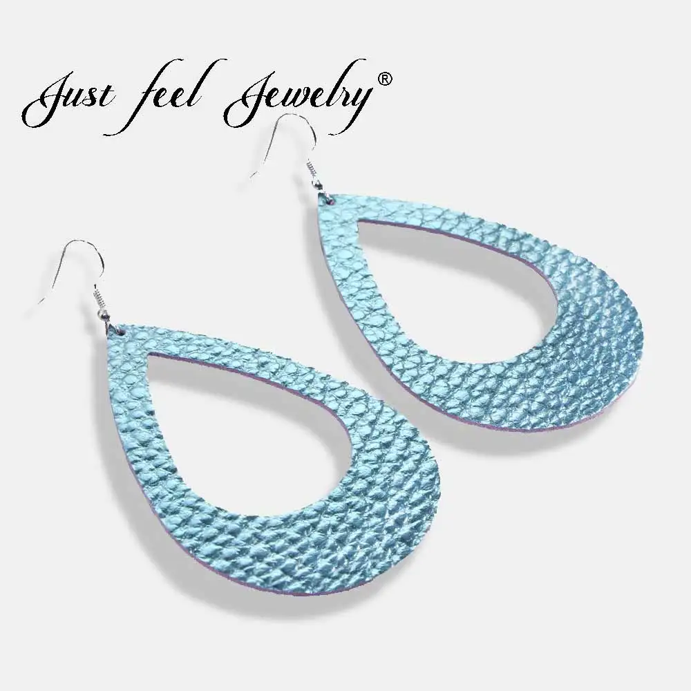 JUST FEEL Fashion Glitter Leather Earrings Antique Looking Various Big Teardrop Dangle Earrings for Women Boho Jewelry Wholesale
JUST FEEL Fashion Glitter Leather Earrings Antique Looking Various Big Teardrop Dangle Earrings for Women Boho Jewelry Wholesale
