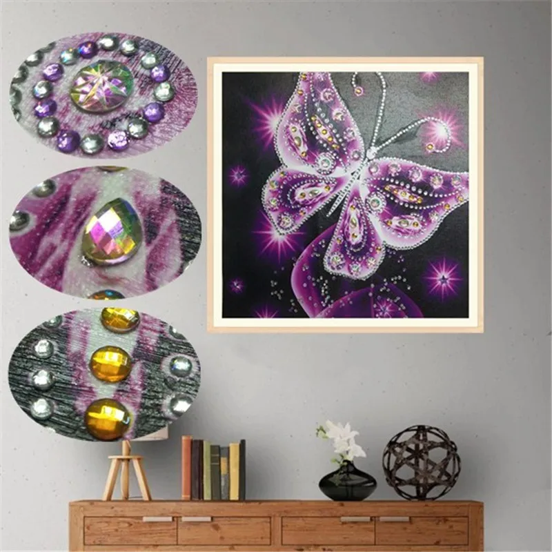 5D Diy Daimond Painting "Colorful Butterfly" 3D Diamand Painting Embroidery partial special shaped Rhinestones Animals homedecor
5D Diy Daimond Painting "Colorful Butterfly" 3D Diamand Painting Embroidery partial special shaped Rhinestones Animals homedecor