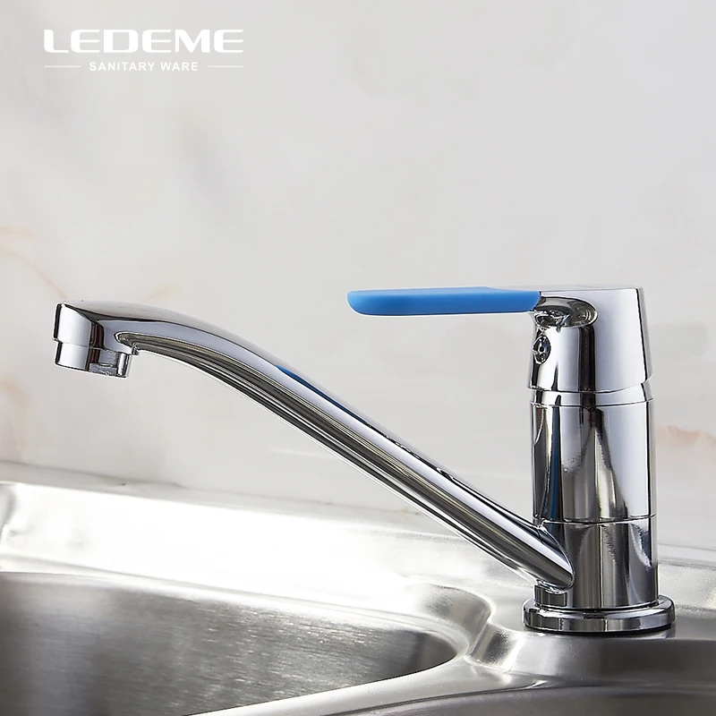 LEDEME Copper Removable Kitchen Faucet Colorful One-Handle Bar Hot and Cold Water Tap Mixer, Chrome Polished L4553
LEDEME Copper Removable Kitchen Faucet Colorful One-Handle Bar Hot and Cold Water Tap Mixer, Chrome Polished L4553