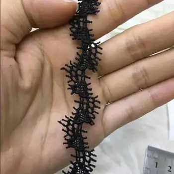 30Yard Black Polyester Eyelash Lace Trim Wedding Embroidered Dress Headwear Diy Handmade Patchwork Ribbon Sewing Supplies Crafts
30Yard Black Polyester Eyelash Lace Trim Wedding Embroidered Dress Headwear Diy Handmade Patchwork Ribbon Sewing Supplies Crafts