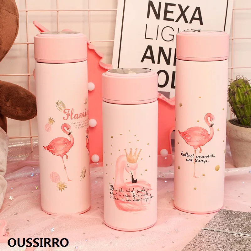 OUSSIRRO 310/400ML Flamingo Pink Thermos Pretty Coffee Thermos Mug 304 Stainless Steel Vacuum Cup Sports Water Bottle
OUSSIRRO 310/400ML Flamingo Pink Thermos Pretty Coffee Thermos Mug 304 Stainless Steel Vacuum Cup Sports Water Bottle