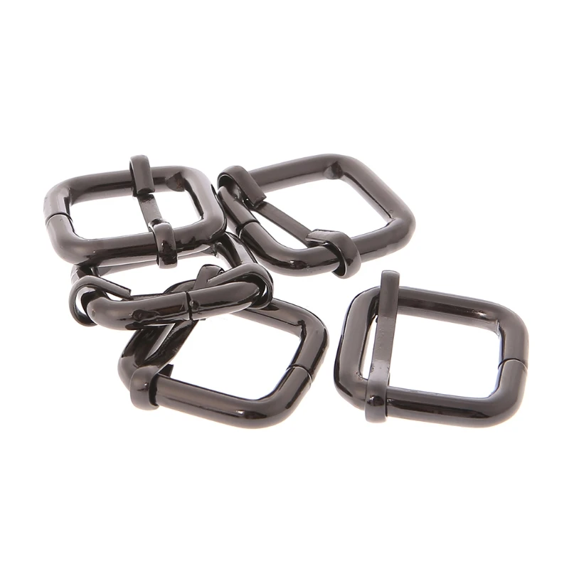 THINKTHENDO 5Pcs 2cm Metal Buckles Slider Strap Adjuster Tri-glides for Purse Bag Straps
THINKTHENDO 5Pcs 2cm Metal Buckles Slider Strap Adjuster Tri-glides for Purse Bag Straps