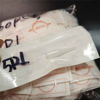 50pcs 1RL 3RL 5RL 3F 5F Tattoo Needle Tips Disposable Plastic Needles Cap Permanent Makeup Eyebrow Lips Machine Small Size
50pcs 1RL 3RL 5RL 3F 5F Tattoo Needle Tips Disposable Plastic Needles Cap Permanent Makeup Eyebrow Lips Machine Small Size