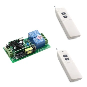 Long Distance 1000m AC85V 110V 220V 250V 2 Channels Wireless RF Remote Control Switch Remote Control Power Lighting Switch
Long Distance 1000m AC85V 110V 220V 250V 2 Channels Wireless RF Remote Control Switch Remote Control Power Lighting Switch