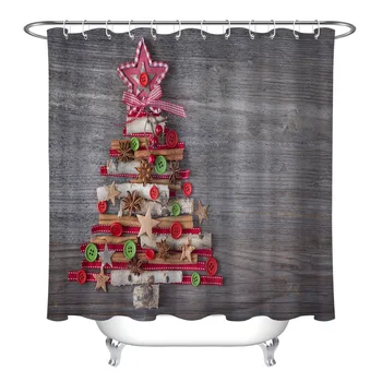 LB 180*180 Abstract Christmas Tree on Wood Shower Curtain Luxury Waterproof Custom Bathroom Curtains Fabric For Bathtub Decor
LB 180*180 Abstract Christmas Tree on Wood Shower Curtain Luxury Waterproof Custom Bathroom Curtains Fabric For Bathtub Decor