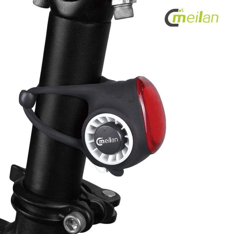 Meilan S3 Bicycle taillight COB lighting source Bicycle smart wireless remote control 150 decibel electric bell burglar alarm
Meilan S3 Bicycle taillight COB lighting source Bicycle smart wireless remote control 150 decibel electric bell burglar alarm