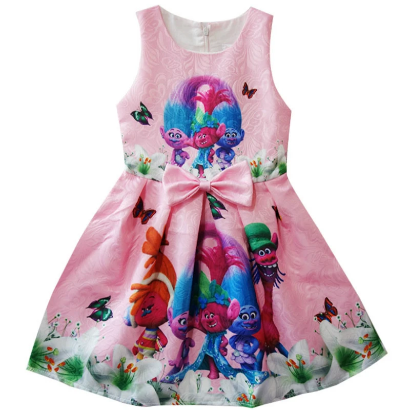 Trolls Dress Summer Sleeveless Dresses for Girls Birthday Party Children Dress Kids Girls Princess Dress Vestido Trolls Costume
Trolls Dress Summer Sleeveless Dresses for Girls Birthday Party Children Dress Kids Girls Princess Dress Vestido Trolls Costume