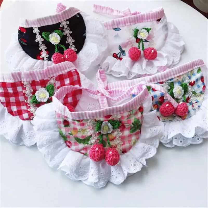 Sweet Dog Bibs Pet Puppy Dog Cat Lace Bandana Neckerchief Scarf Accessory Country Style Small Medium Dogs Tie Decor Accessories
Sweet Dog Bibs Pet Puppy Dog Cat Lace Bandana Neckerchief Scarf Accessory Country Style Small Medium Dogs Tie Decor Accessories