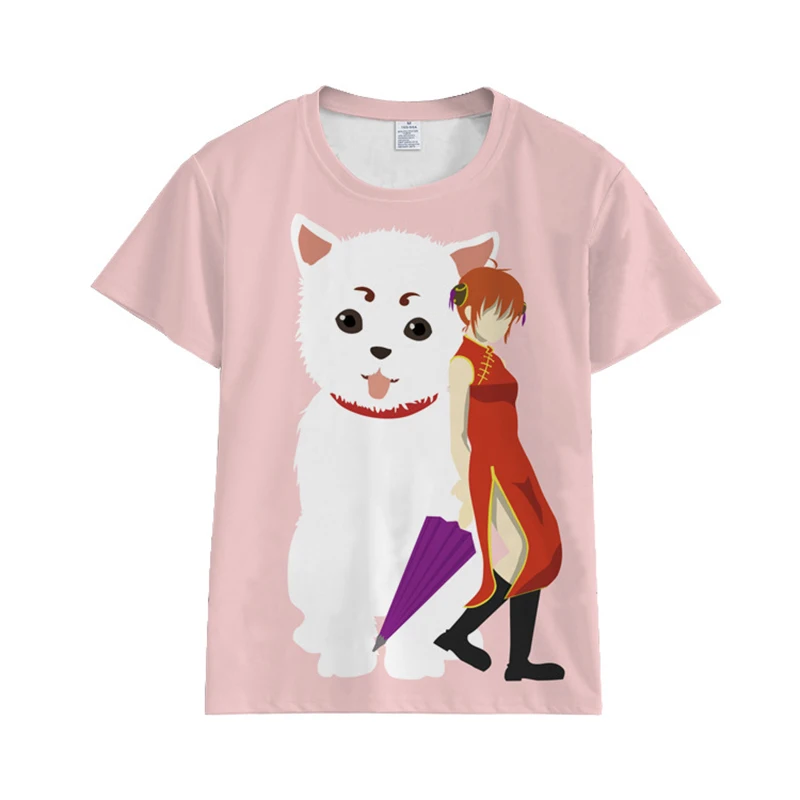 GINTAMA Sakata Gintoki Kagura Katsura Kotarou Printed T-shirt Cosplay Costume Men Women Casual Tshirt Short Sleeve Tees
GINTAMA Sakata Gintoki Kagura Katsura Kotarou Printed T-shirt Cosplay Costume Men Women Casual Tshirt Short Sleeve Tees