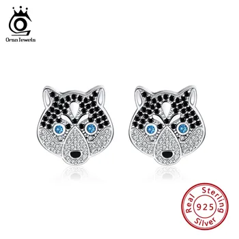 ORSA JEWELS Women Earrings 925 Sterling Silver AAA Colorful CZ Lucky Huskies Dog Pattern Girl Earring Female Party Jewelry SE120
ORSA JEWELS Women Earrings 925 Sterling Silver AAA Colorful CZ Lucky Huskies Dog Pattern Girl Earring Female Party Jewelry SE120