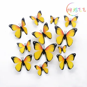 20PC size 150MM No repetition Butterfly wall attached to wedding props Butterfly spring beauty wedding scene decoration Home 
20PC size 150MM No repetition Butterfly wall attached to wedding props Butterfly spring beauty wedding scene decoration Home