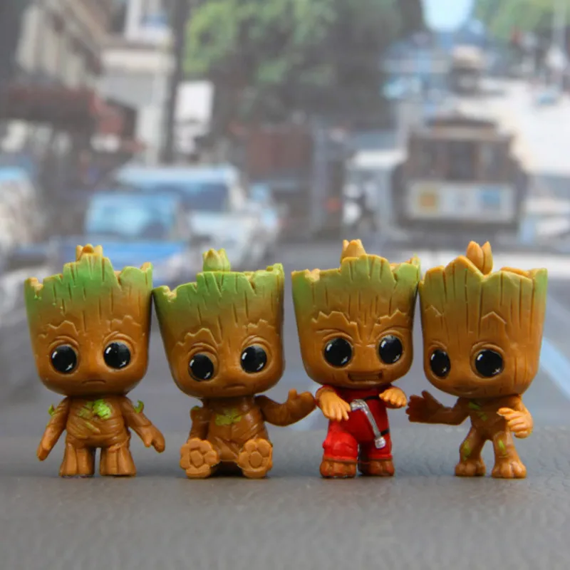 MR TEA 4pcs/set Brinquedos Cute Mini Tree Man Dancing Model Action For Guardians of the Galaxy Toy Figure Car Ornaments
MR TEA 4pcs/set Brinquedos Cute Mini Tree Man Dancing Model Action For Guardians of the Galaxy Toy Figure Car Ornaments