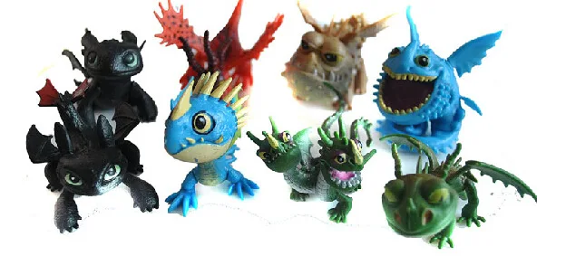 hot sale8 pcs/set How to Train Your Dragon 2 PVC Model NightFury Toothless Dragon Children Puzzle Christmas birthday gift
hot sale8 pcs/set How to Train Your Dragon 2 PVC Model NightFury Toothless Dragon Children Puzzle Christmas birthday gift