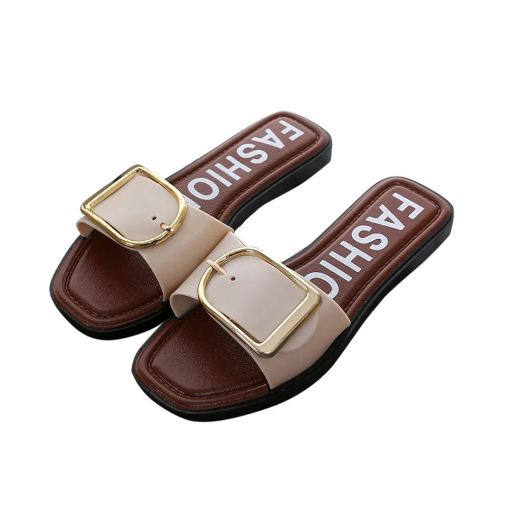 Fashion Women Summer Flat Heel Luxury brand new arrivals cut out summer beach slippers Buckle slipper Slipper Casual Shoes #89
Fashion Women Summer Flat Heel Luxury brand new arrivals cut out summer beach slippers Buckle slipper Slipper Casual Shoes #89