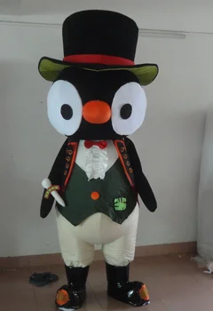Cute customized big eyes Penguin Fancy Dress Mascot Costume Adult Character Cosplay mascot costume free shipping
Cute customized big eyes Penguin Fancy Dress Mascot Costume Adult Character Cosplay mascot costume free shipping