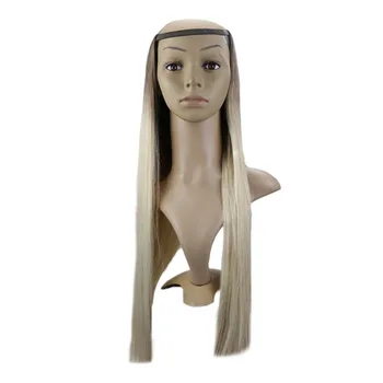 Full Shine Clip in One Piece U Part Wig Extensions Straight Hair 100% Machine Remy Hair Extensions Color #6/613 Half Wig
Full Shine Clip in One Piece U Part Wig Extensions Straight Hair 100% Machine Remy Hair Extensions Color #6/613 Half Wig