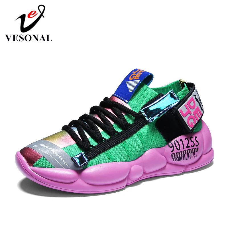 VESONAL Brand Autumn Sneakers Women Couple models Adult Shoes Light Breathable Mesh Walking Casual Men Shoes Quality Footwear
VESONAL Brand Autumn Sneakers Women Couple models Adult Shoes Light Breathable Mesh Walking Casual Men Shoes Quality Footwear