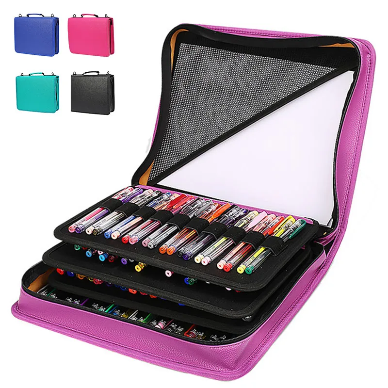 Portable PU Leather Detachable School Pencils Case Large Capacity multi-function For Student Art Supplies
Portable PU Leather Detachable School Pencils Case Large Capacity multi-function For Student Art Supplies