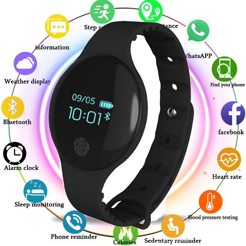 New Bluetooth Smart Watch for IOS Android Men Women Sport Intelligent Pedometer Fitness Bracelet Watches for iPhone Clock Men
New Bluetooth Smart Watch for IOS Android Men Women Sport Intelligent Pedometer Fitness Bracelet Watches for iPhone Clock Men