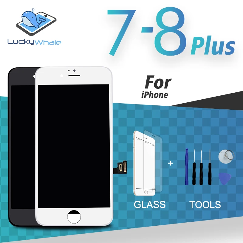AAA+++ LCD Screen For iPhone 7 7 Plus Assembly With 3D Force Touch Replacement For iPhone 8 8 Plus LCD Display No Dead Pixel
AAA+++ LCD Screen For iPhone 7 7 Plus Assembly With 3D Force Touch Replacement For iPhone 8 8 Plus LCD Display No Dead Pixel