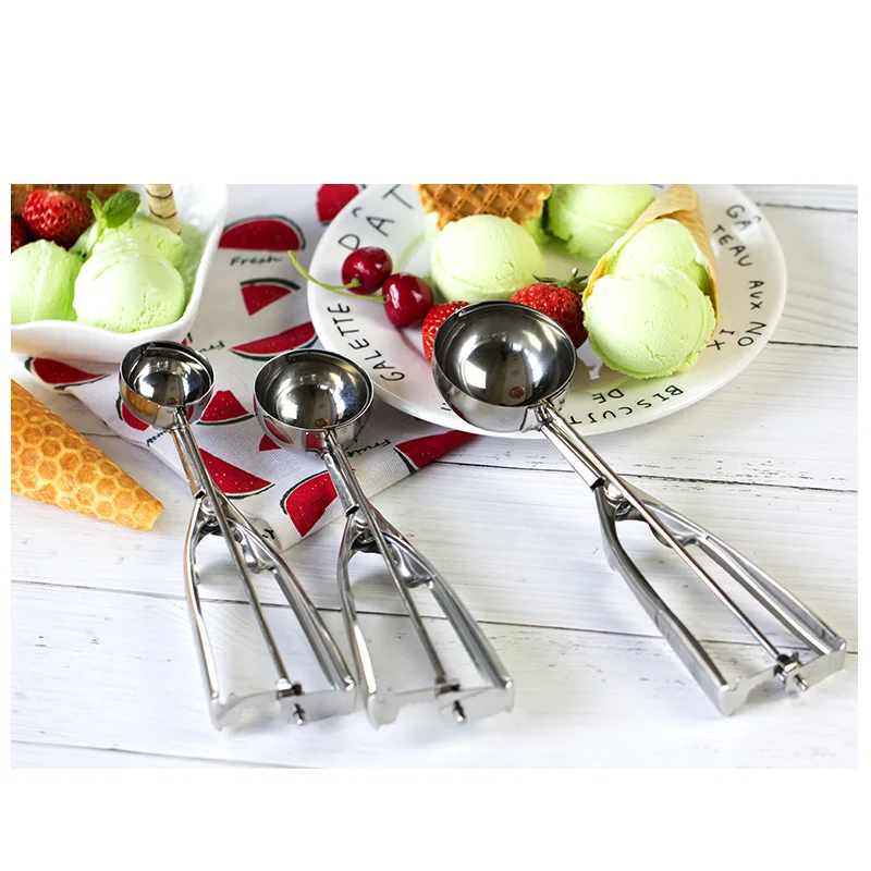3 PCS Stainless Steel Ice Cream Digger Spoon Digging Fruit Spoon Digging Watermelon Spoon Mold Artifact Ice Cre
3 PCS Stainless Steel Ice Cream Digger Spoon Digging Fruit Spoon Digging Watermelon Spoon Mold Artifact Ice Cre