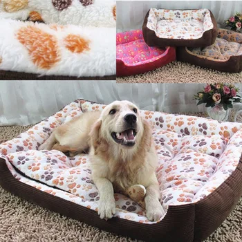 P07 Winter Warm Cotton Padded Large Dog Bed House Mat Waterproof Washable Soft Puppy dog Cats Sofa Nest Kennel XXS-XL
P07 Winter Warm Cotton Padded Large Dog Bed House Mat Waterproof Washable Soft Puppy dog Cats Sofa Nest Kennel XXS-XL
