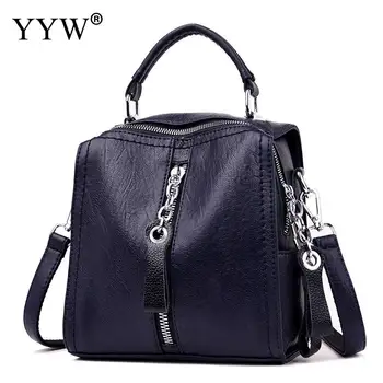 Women Backpack School Bags For Teenager Girls Pu Leather Zipper Lock Design Black Femme Backpack Fashion Sac A Dos Solid Color
Women Backpack School Bags For Teenager Girls Pu Leather Zipper Lock Design Black Femme Backpack Fashion Sac A Dos Solid Color