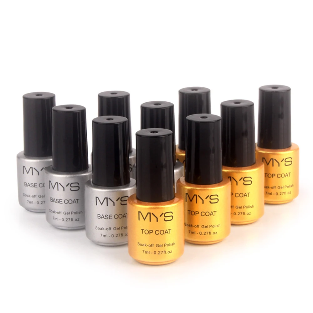 MYS 2*7ML Professional Top Coat gel+Base Coat Gel No-wipe remain Nail Art shiny Gel polish UV LED Soak-Off Primer/Topcoat TSLM1
MYS 2*7ML Professional Top Coat gel+Base Coat Gel No-wipe remain Nail Art shiny Gel polish UV LED Soak-Off Primer/Topcoat TSLM1