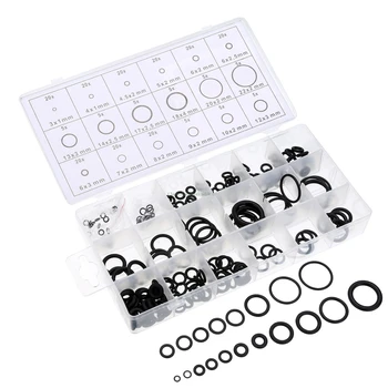 225 pcs Rubber O Ring O-Ring Washer Seals Watertightness Assortment Different Size With Plactic Box Kit
225 pcs Rubber O Ring O-Ring Washer Seals Watertightness Assortment Different Size With Plactic Box Kit