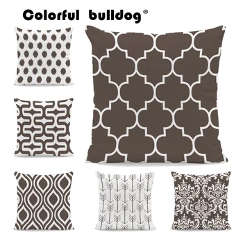 Simple Geometric Pattern Cushions Brown Stripes Spotted Arrow Diamond Art Pillowcase 45X45Cm Velvet Decor Sofa Custom Pillow
Simple Geometric Pattern Cushions Brown Stripes Spotted Arrow Diamond Art Pillowcase 45X45Cm Velvet Decor Sofa Custom Pillow