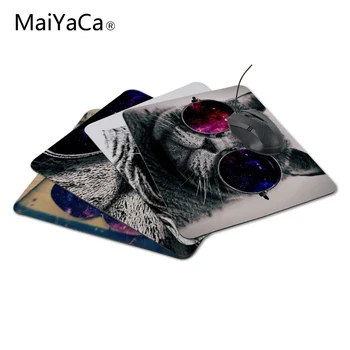 MaiYaCa New Square Cat With Galaxy Glasses Thicken for Optical Silicon Mouse Pads 220mmX180mmx2mm Mat Mice Pad Drop
MaiYaCa New Square Cat With Galaxy Glasses Thicken for Optical Silicon Mouse Pads 220mmX180mmx2mm Mat Mice Pad Drop