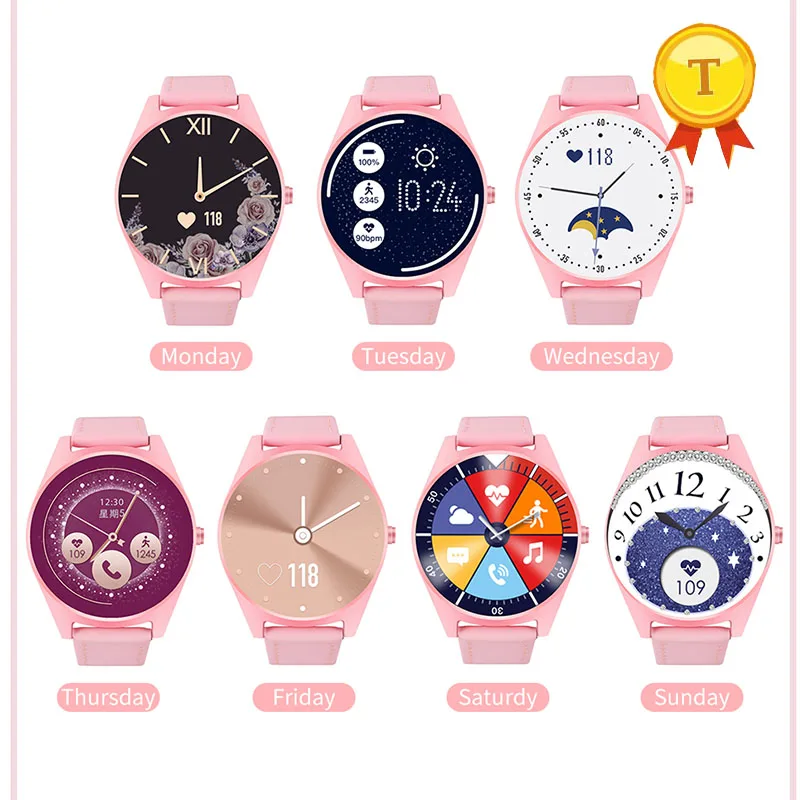 new Lady woman design clock display Smartwatch support Heart Rate Blood Pressure Monitor Bluetooth Dial Answer Call wristwatch
new Lady woman design clock display Smartwatch support Heart Rate Blood Pressure Monitor Bluetooth Dial Answer Call wristwatch
