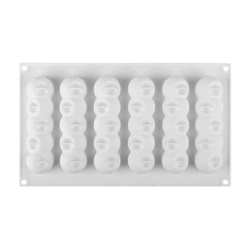 BAYCHEER Meatball Sushi Silicone Cake Mould 6 Cavities DIY Chocolate Candy Ice Cream Pastry Decorating Tool Kitchen Baking Tool
BAYCHEER Meatball Sushi Silicone Cake Mould 6 Cavities DIY Chocolate Candy Ice Cream Pastry Decorating Tool Kitchen Baking Tool