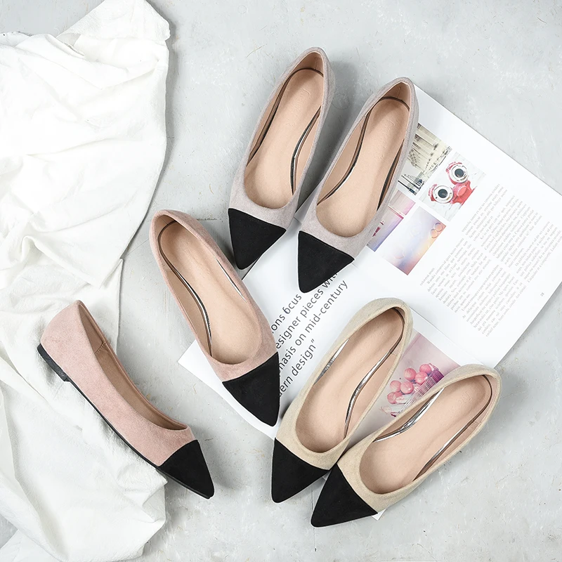 wild flat large size women's shoes pointed shallow mouth a pedal lazy single shoes casual simple comfortable work shoes.
wild flat large size women's shoes pointed shallow mouth a pedal lazy single shoes casual simple comfortable work shoes.