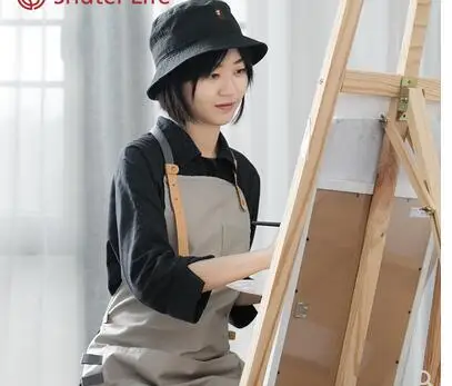 Apron denim fashion cafe tea shop Chinese food waiter men and women hairdressing overalls painting
Apron denim fashion cafe tea shop Chinese food waiter men and women hairdressing overalls painting