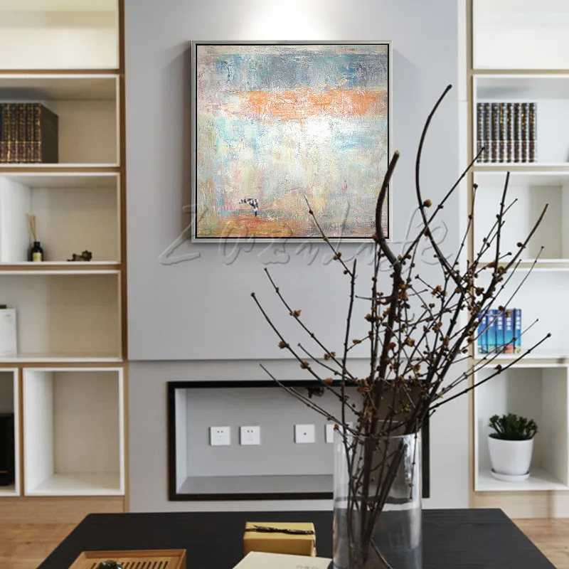 Hand painted canvas oil paintings modern abstract cuadros for Home decor living room
Hand painted canvas oil paintings modern abstract cuadros for Home decor living room