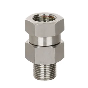 High Pressure Car Washing Cleaning Washer Swivel, 4500 Psi, 3/8 Inch Npt-Male Thread Fitting, Stainless Steel
High Pressure Car Washing Cleaning Washer Swivel, 4500 Psi, 3/8 Inch Npt-Male Thread Fitting, Stainless Steel